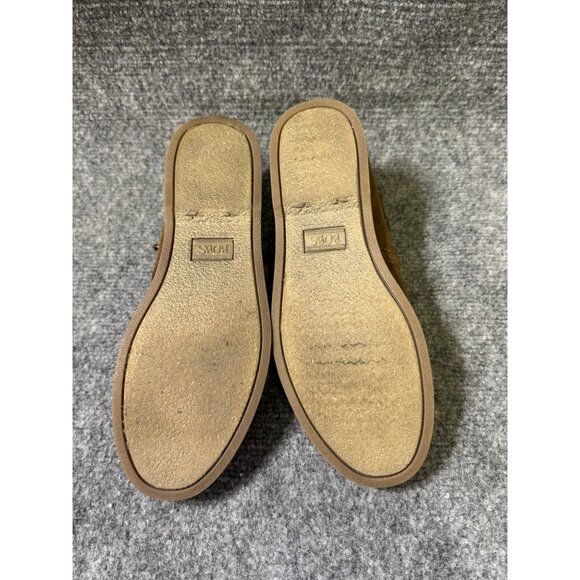 Bobs By Skechers Womens Brown Memory Foam Slip-On Flats Size 6.5 - Picture 5 of 16